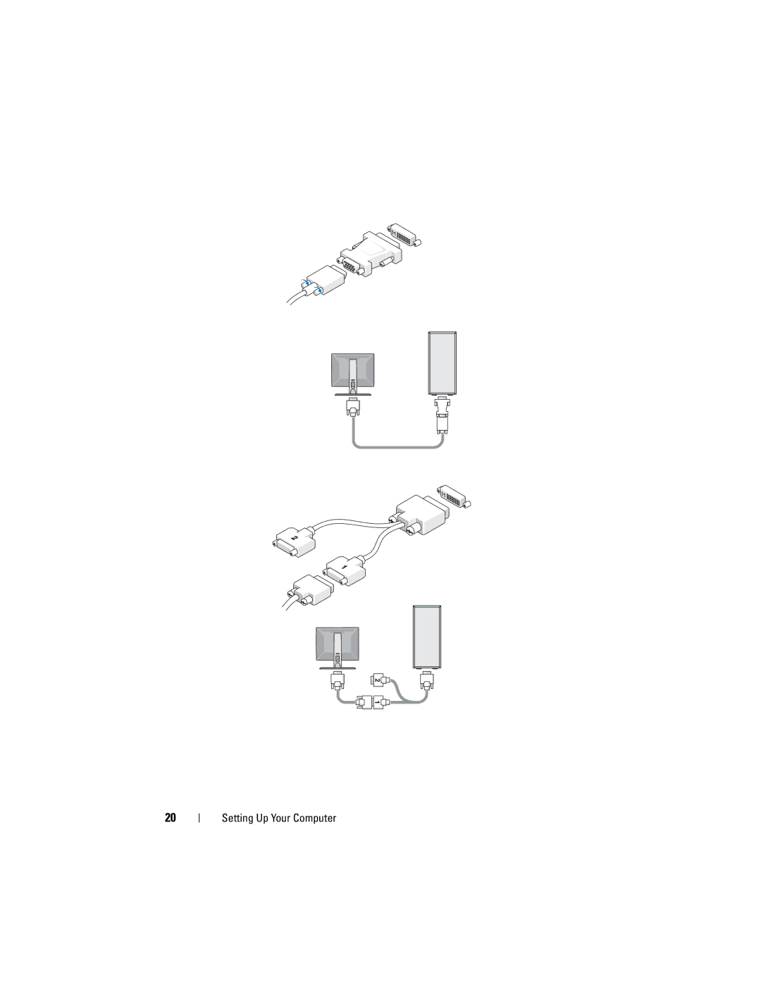 Dell DCCY, H698D, DCTR, DCNE specifications Setting Up Your Computer 