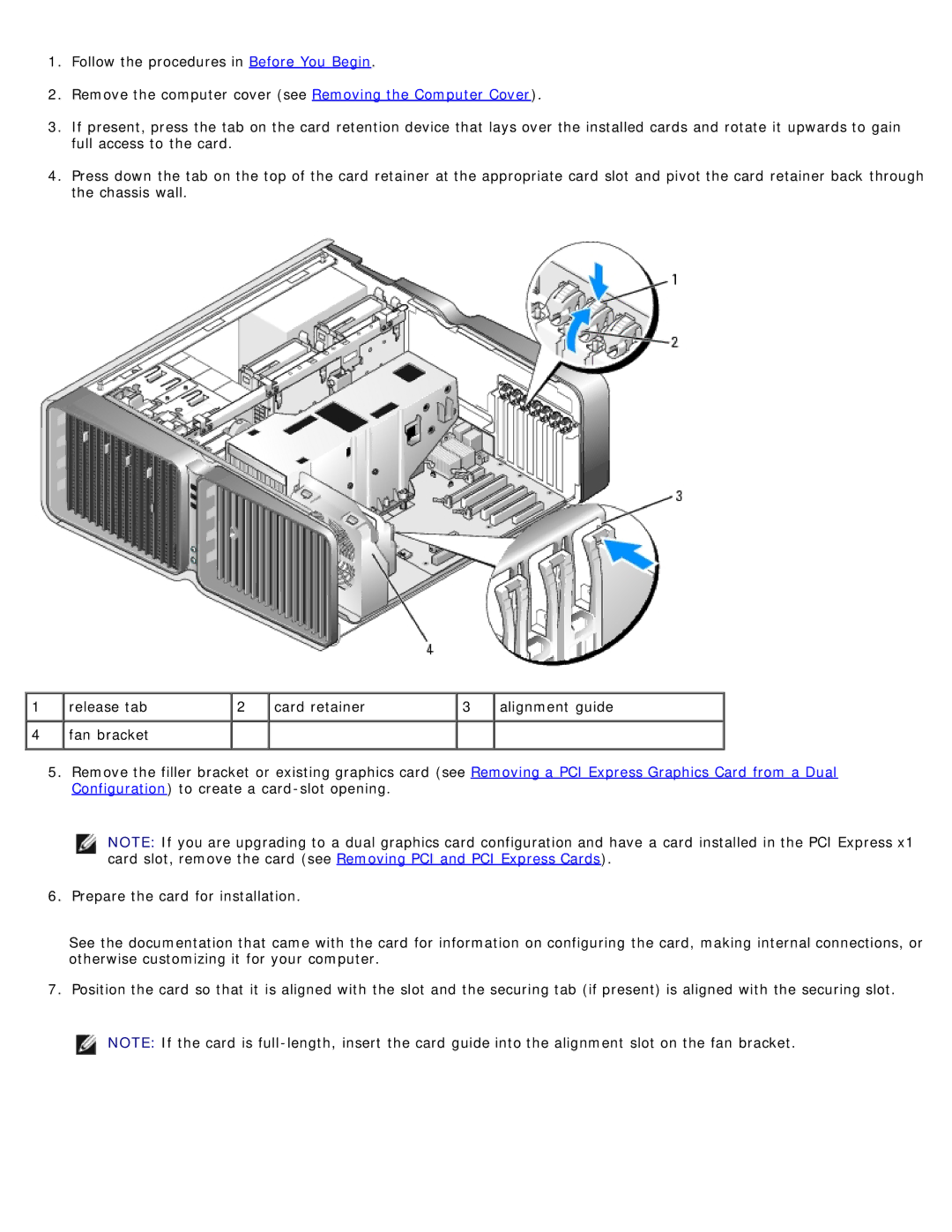 Dell 710 H2C, DCDO service manual Alignment guide 