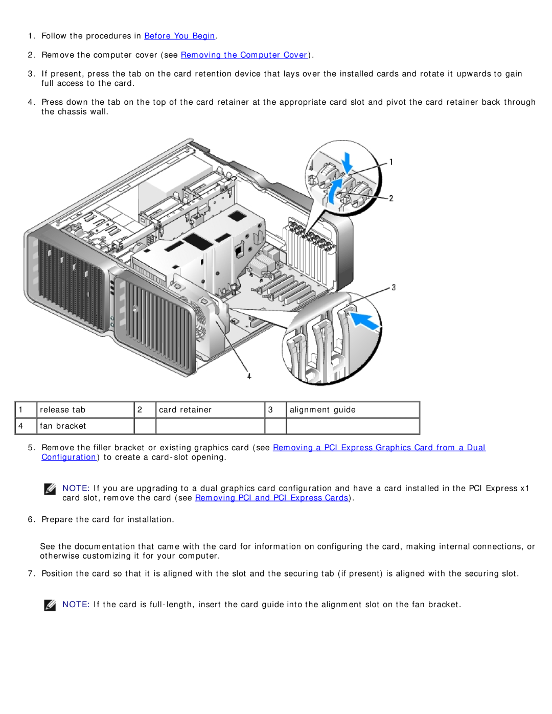 Dell 710 H2C, DCDO service manual Follow the procedures in Before You Begin 