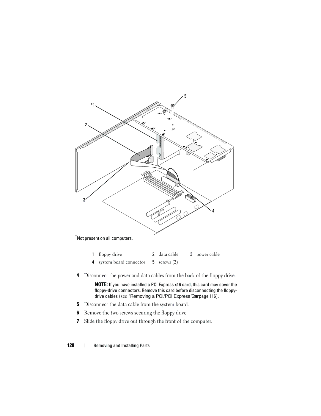 Dell DCMA owner manual Not present on all computers 