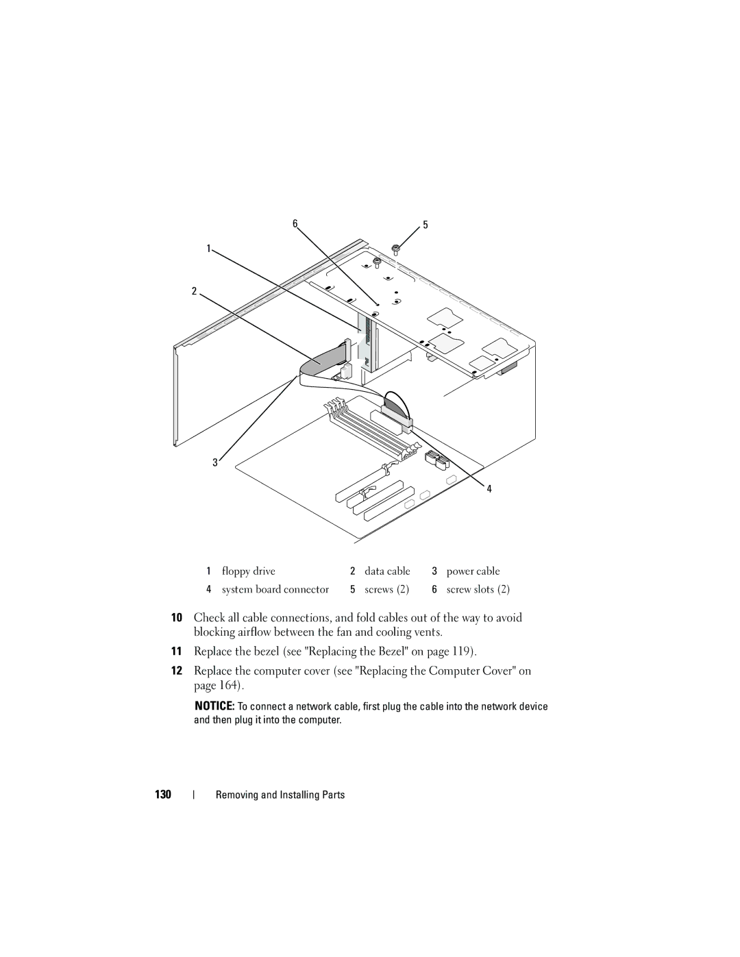 Dell DCMA owner manual Screw slots 