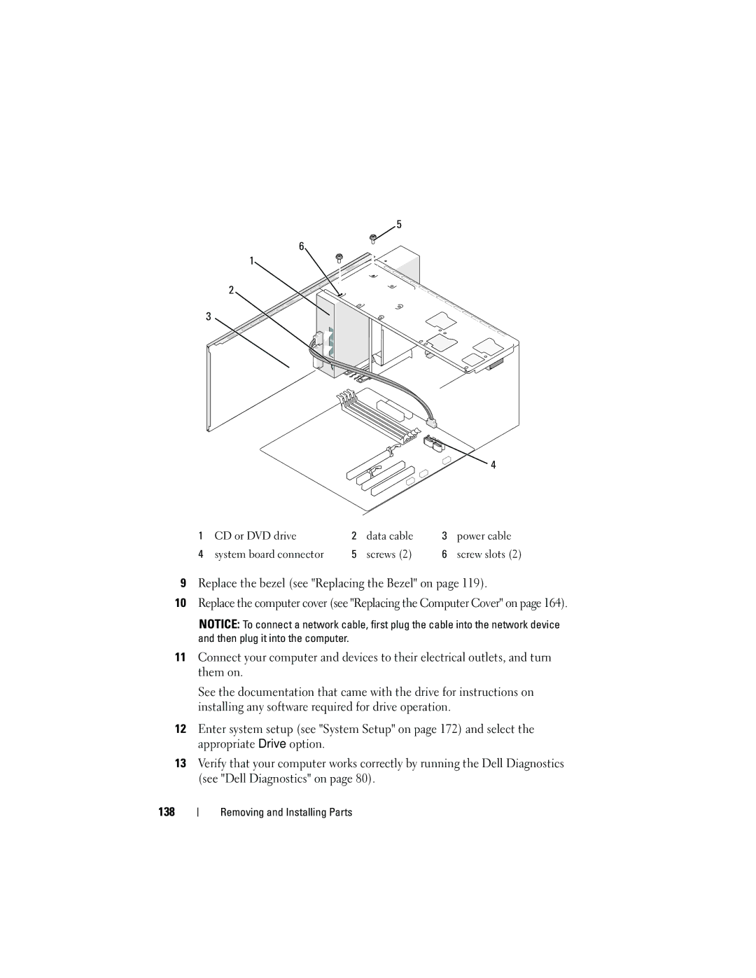 Dell DCMA owner manual Removing and Installing Parts 