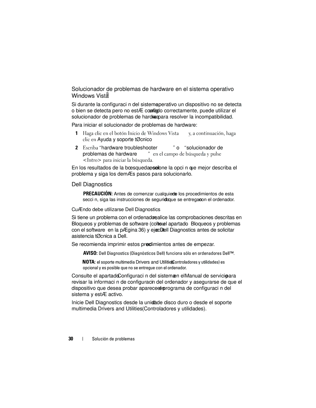 Dell DCMF manual Dell Diagnostics 