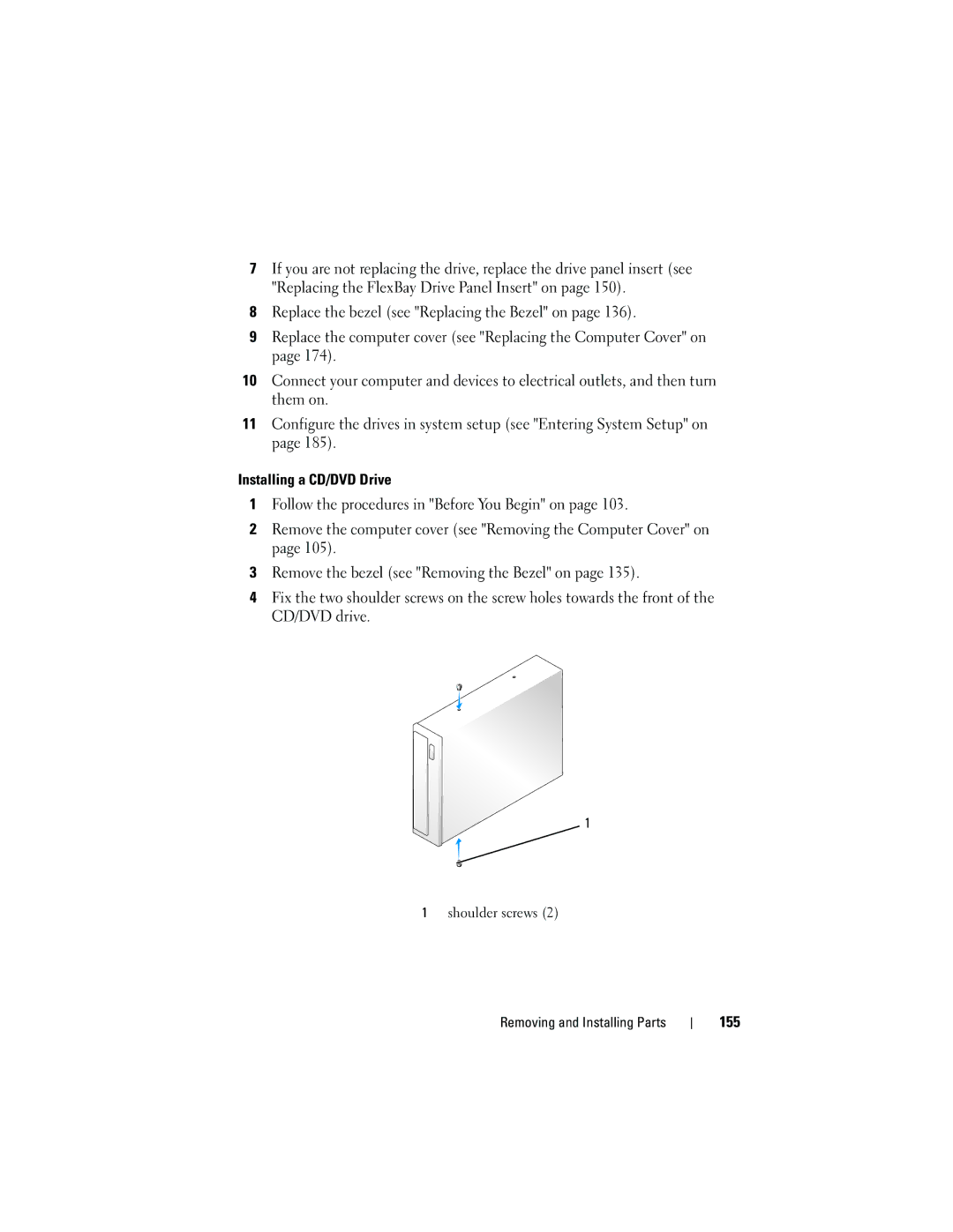 Dell DCSLF owner manual 155 