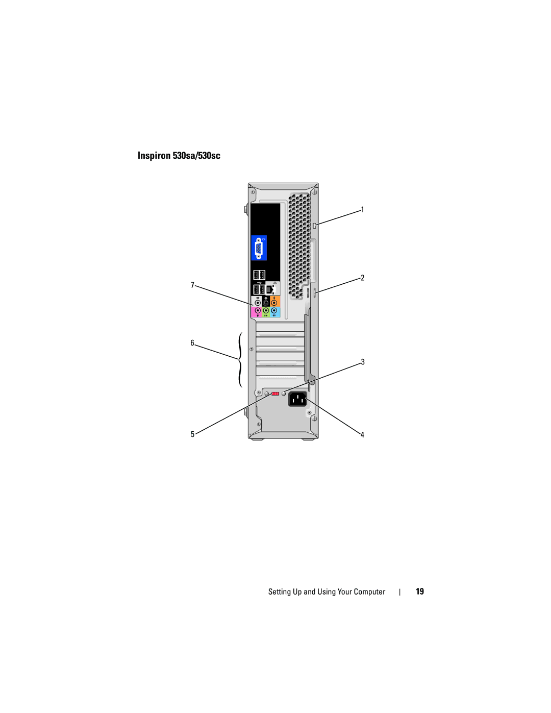 Dell DCSLF owner manual Inspiron 530sa/530sc 