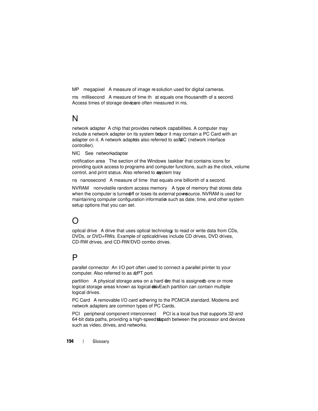 Dell DCSLF manual 194 