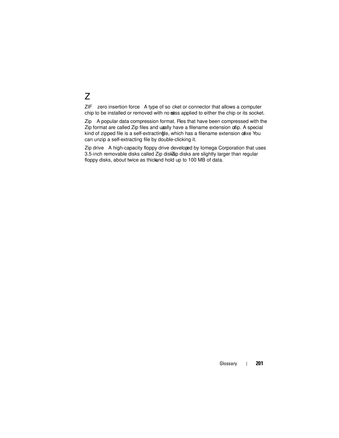 Dell DCSLF manual 201 