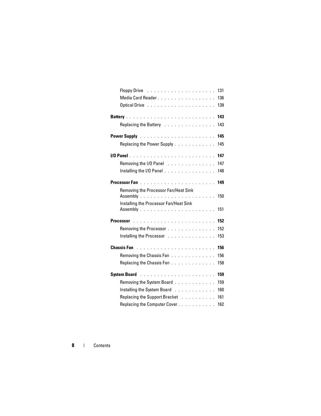 Dell DCSLF manual Replacing the Power Supply 