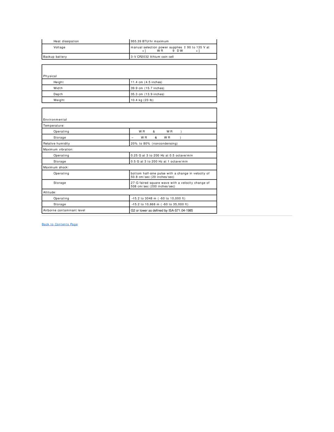 Dell DCSM, DCCY, 740-MT, 740-DT manual Physical, Environmental 