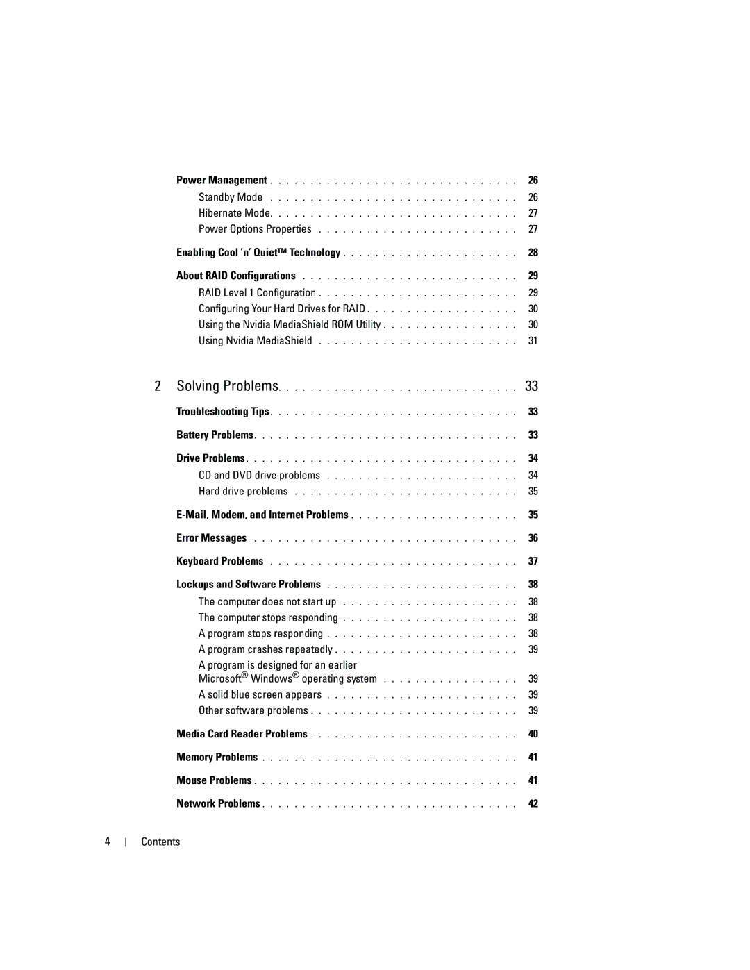 Dell DCSM, PY349 owner manual Microsoft Windows operating system 