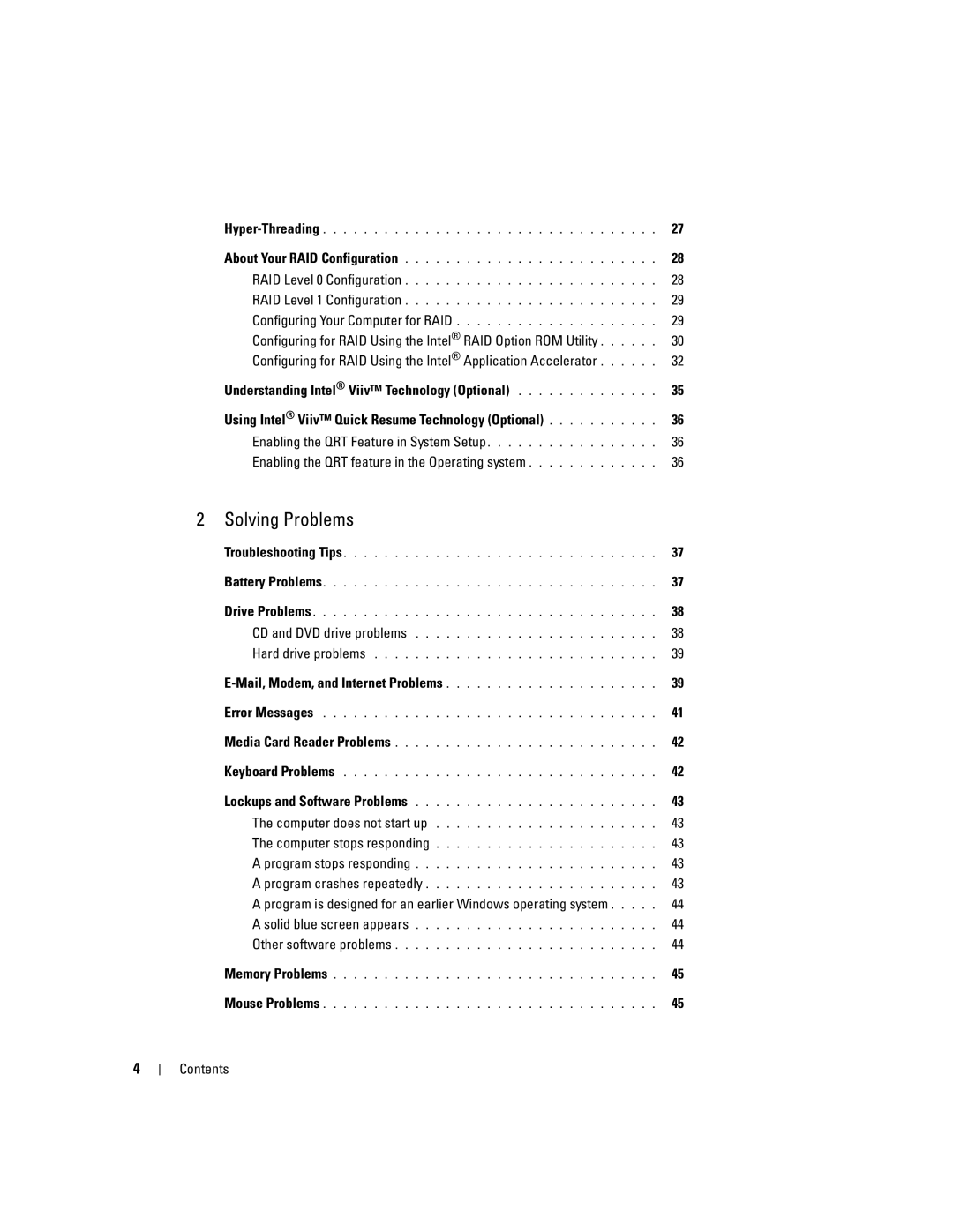 Dell DCTA, 9150 manual Solving Problems 