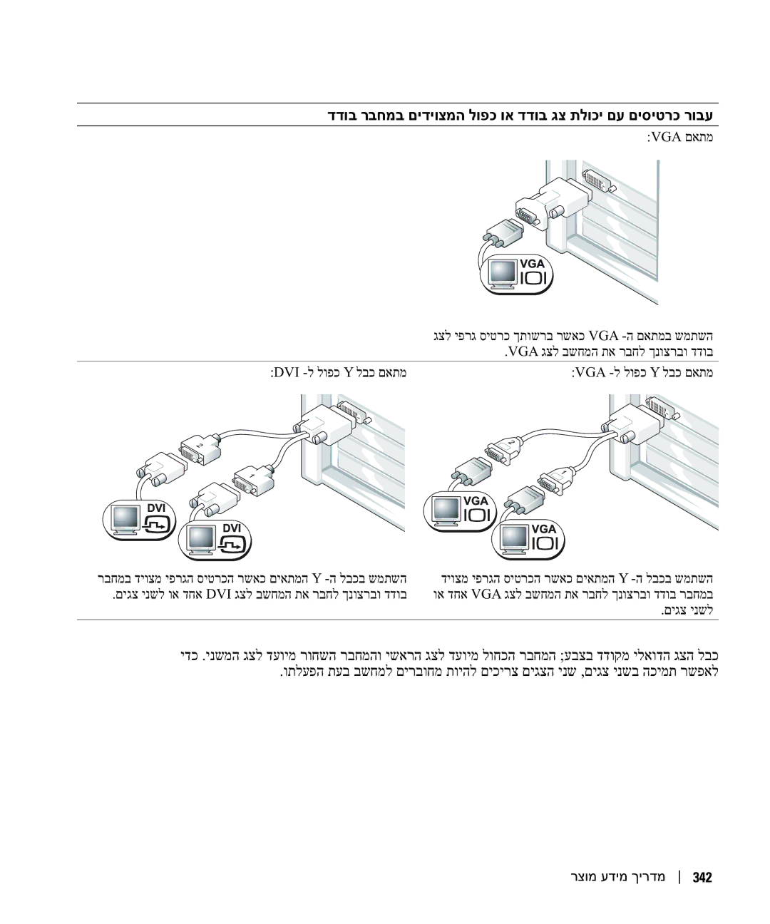 Dell DCTA manual דדוב רבחמב םידיוצמה לופכ וא דדוב גצ תלוכי םע םיסיטרכ רובע 