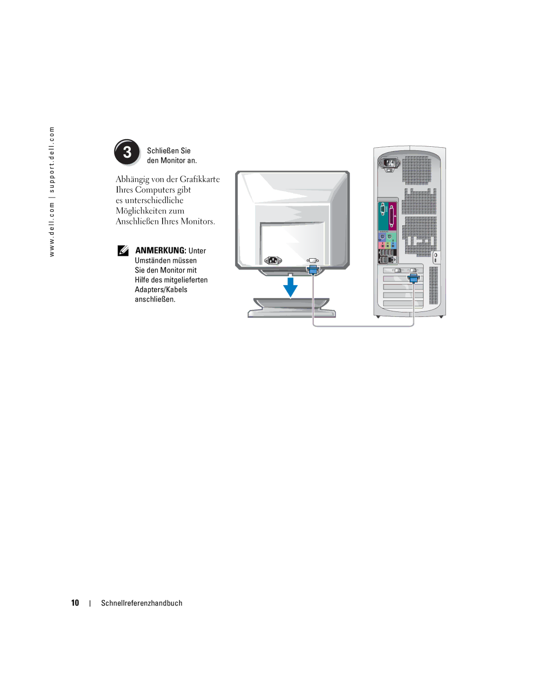 Dell dell precision workstation 370 systems manual Schnellreferenzhandbuch 