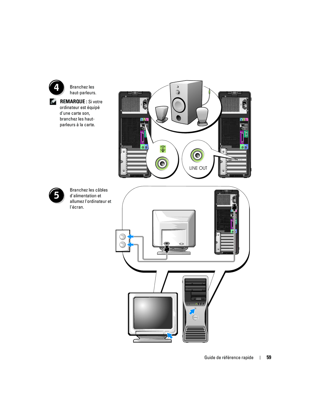 Dell dell precision workstation manual Remarque Si votre 