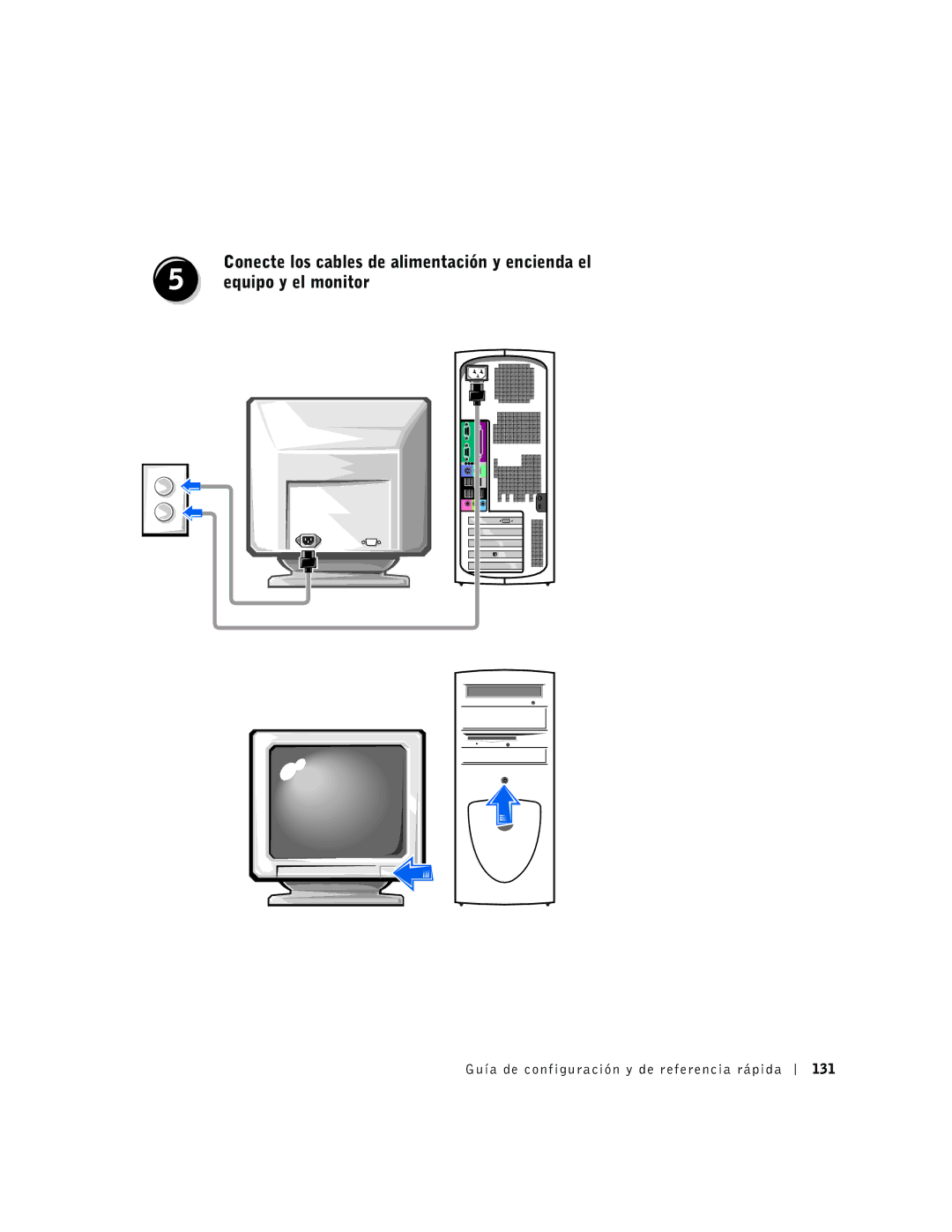 Dell dell precision manual Guía de configuración y de referencia rápida 131 