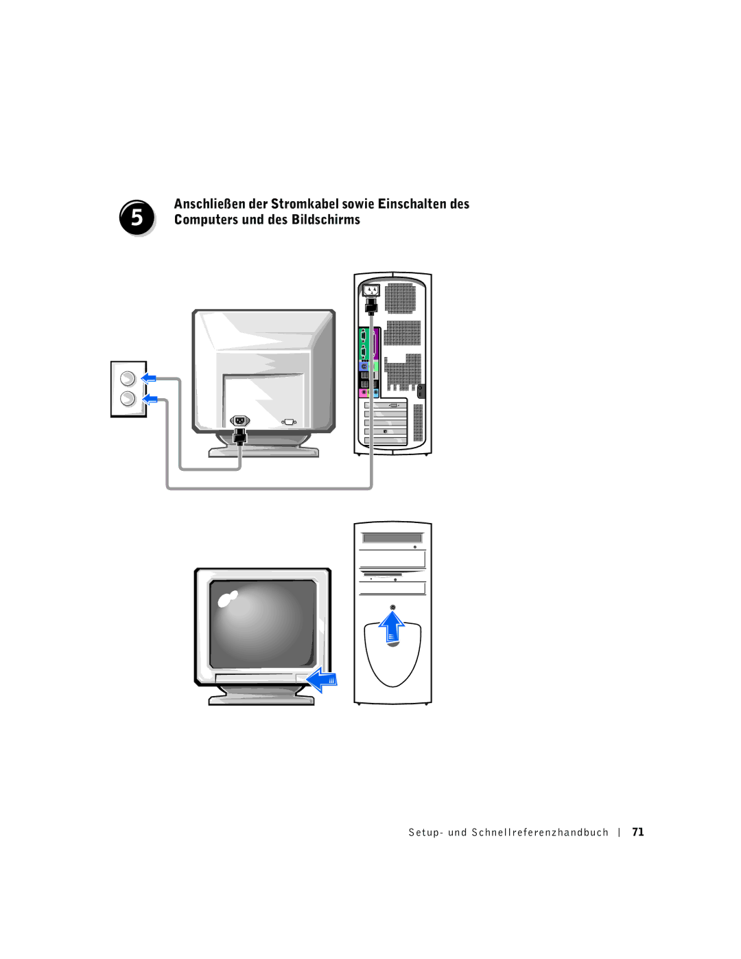 Dell dell precision manual Setup- und Schnellreferenzhandbuch 