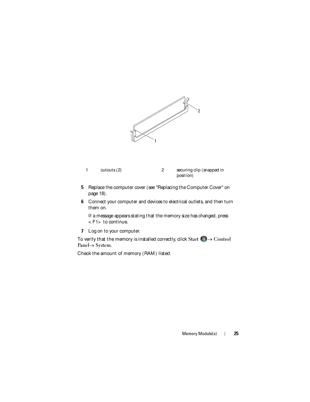 Dell Dell XPS 8300 service manual → Control 