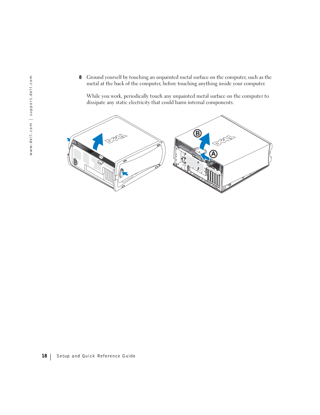 Dell dell manual Setup and Quick Reference Guide 