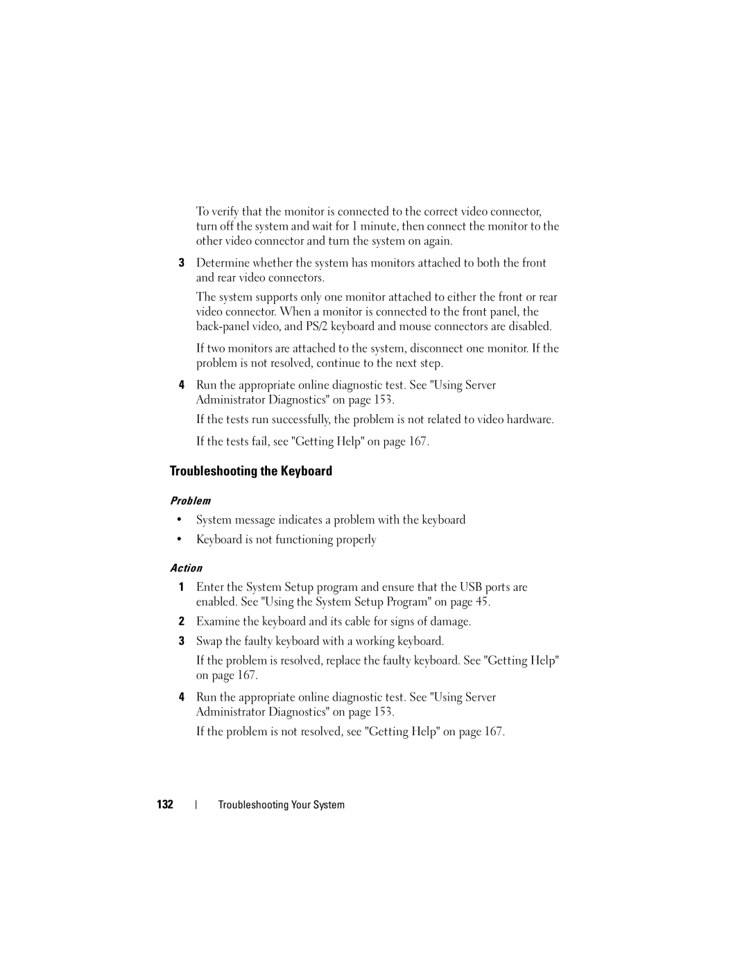 Dell DL2000 owner manual Troubleshooting the Keyboard 