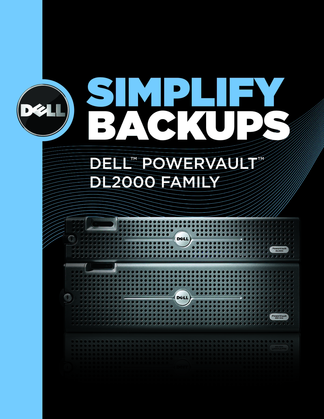 Dell DL2000 manual Backups 