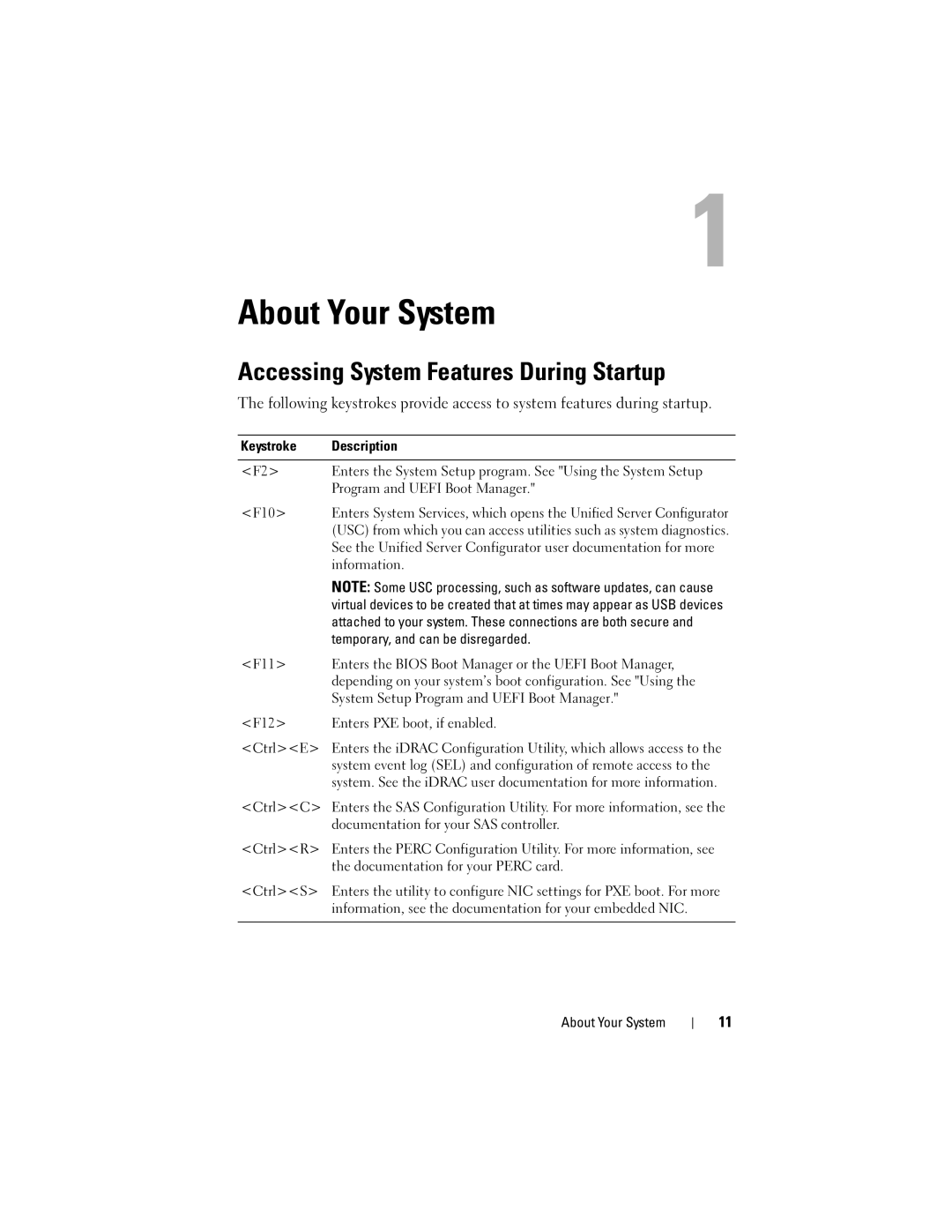 Dell DL2100 owner manual Accessing System Features During Startup 