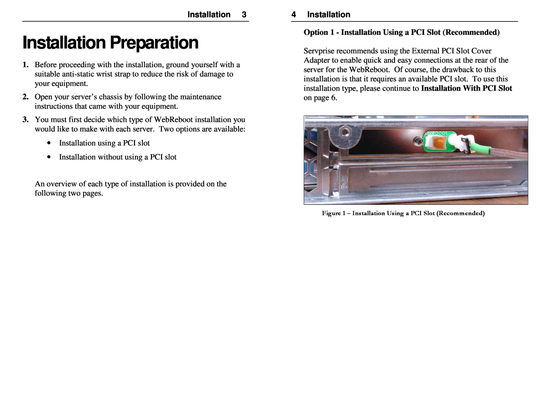 Dell DPE750 manual Installation Preparation 