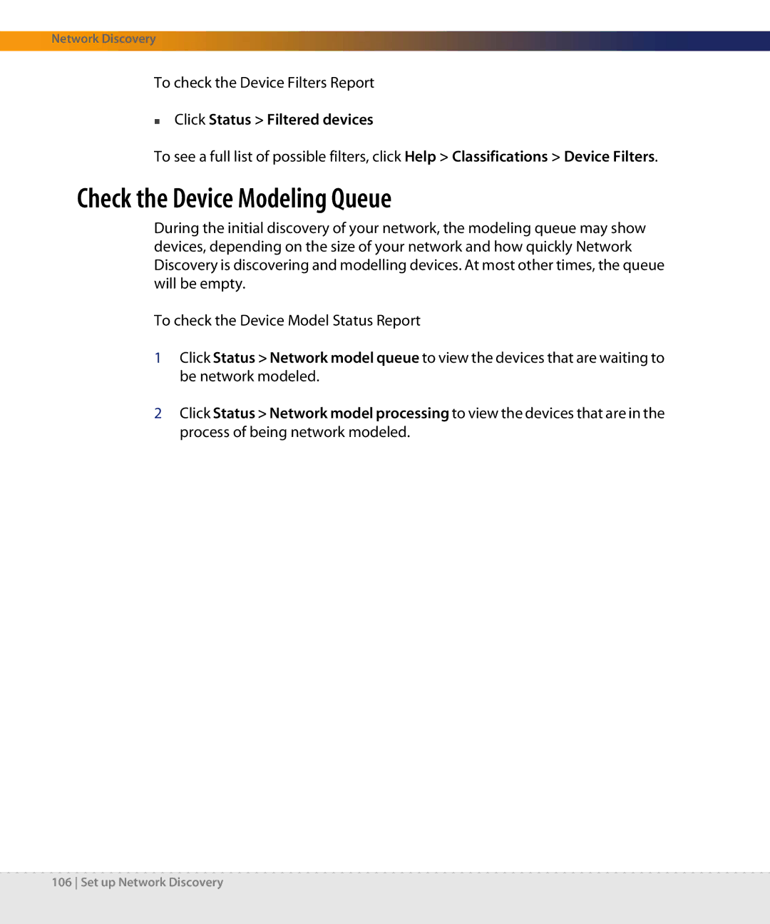 Dell DPND-523-EN12 manual Check the Device Modeling Queue 