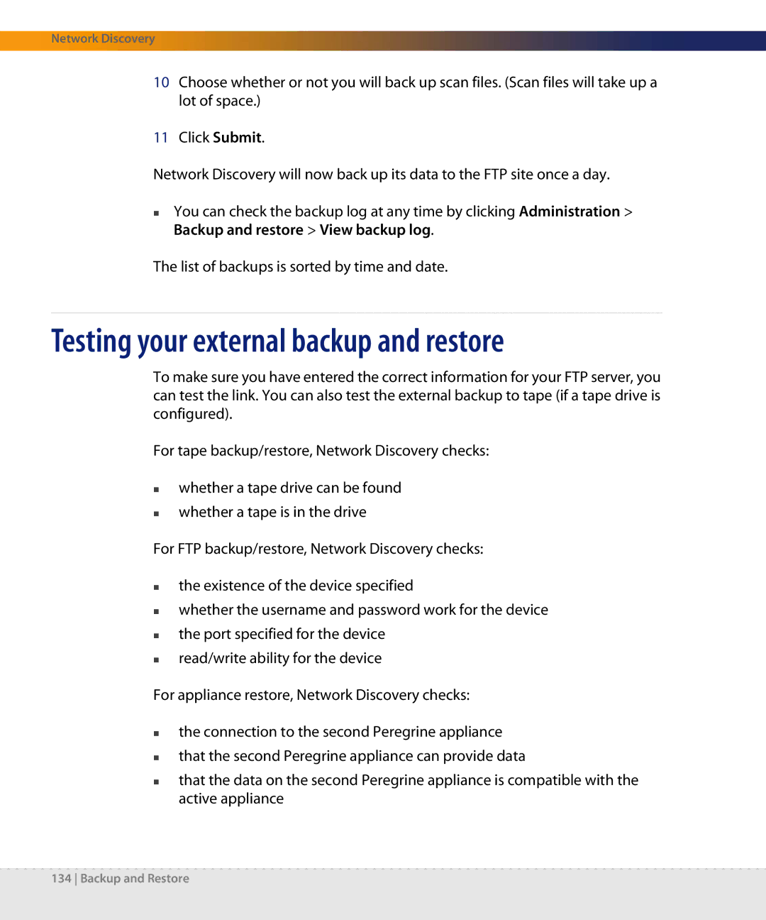 Dell DPND-523-EN12 manual Testing your external backup and restore 