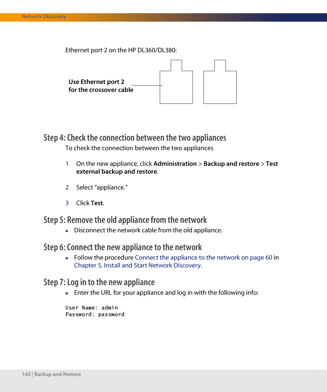 Dell DPND-523-EN12 manual Remove the old appliance from the network 