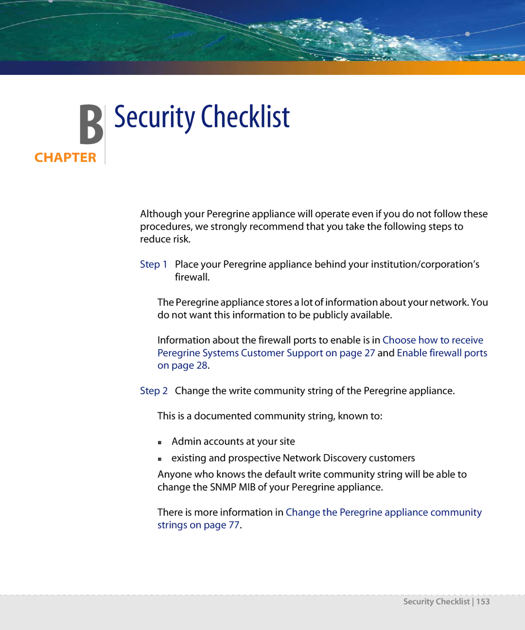 Dell DPND-523-EN12 manual Security Checklist 