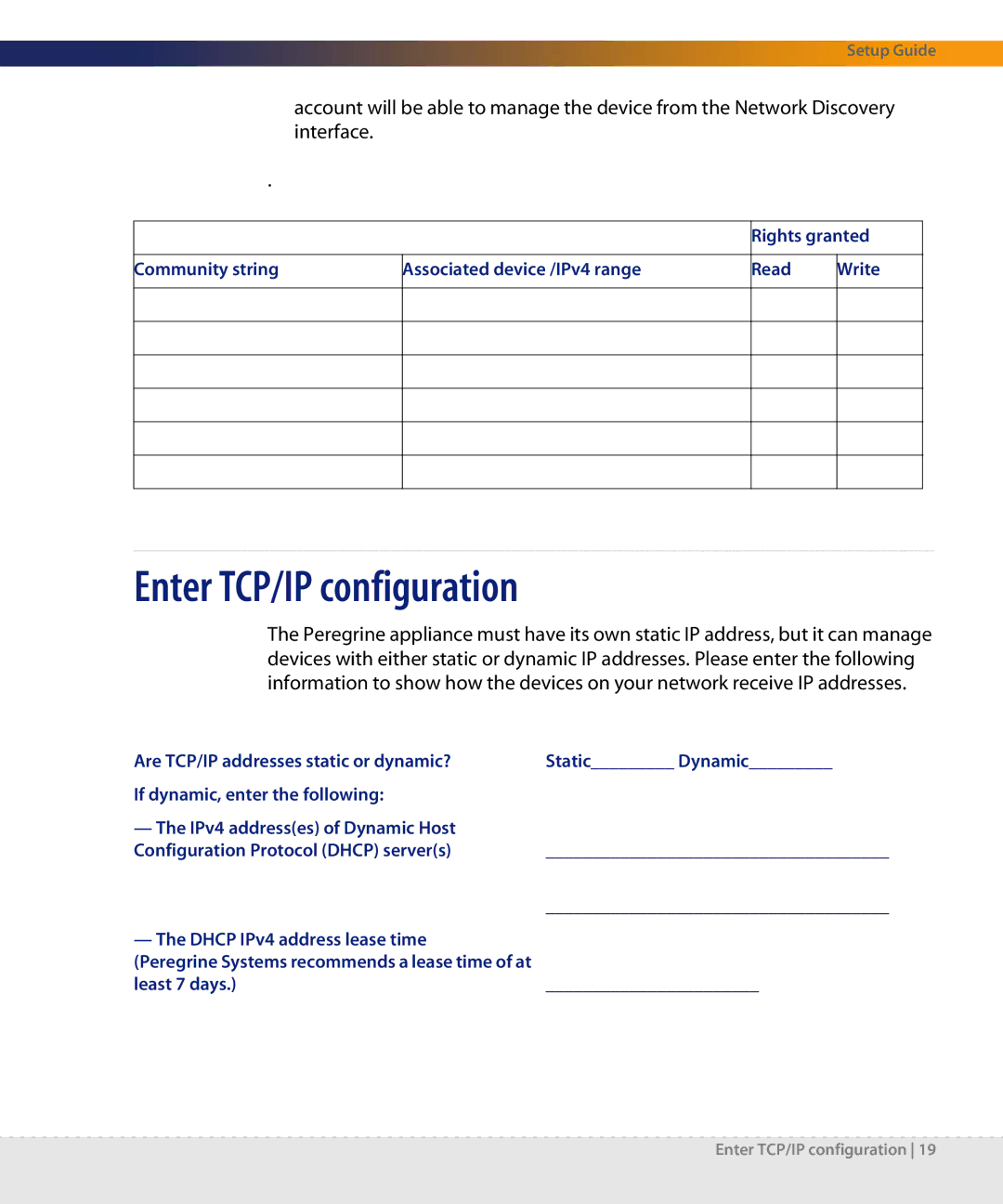 Dell DPND-523-EN12 manual Enter TCP/IP configuration 