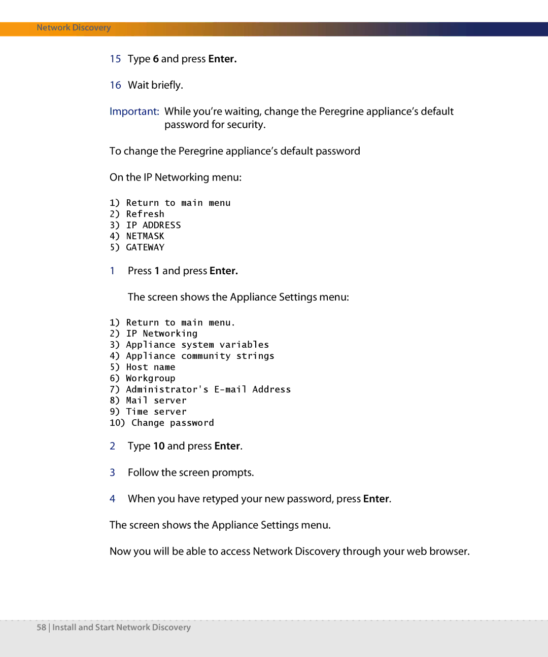 Dell DPND-523-EN12 manual Return to main menu Refresh 