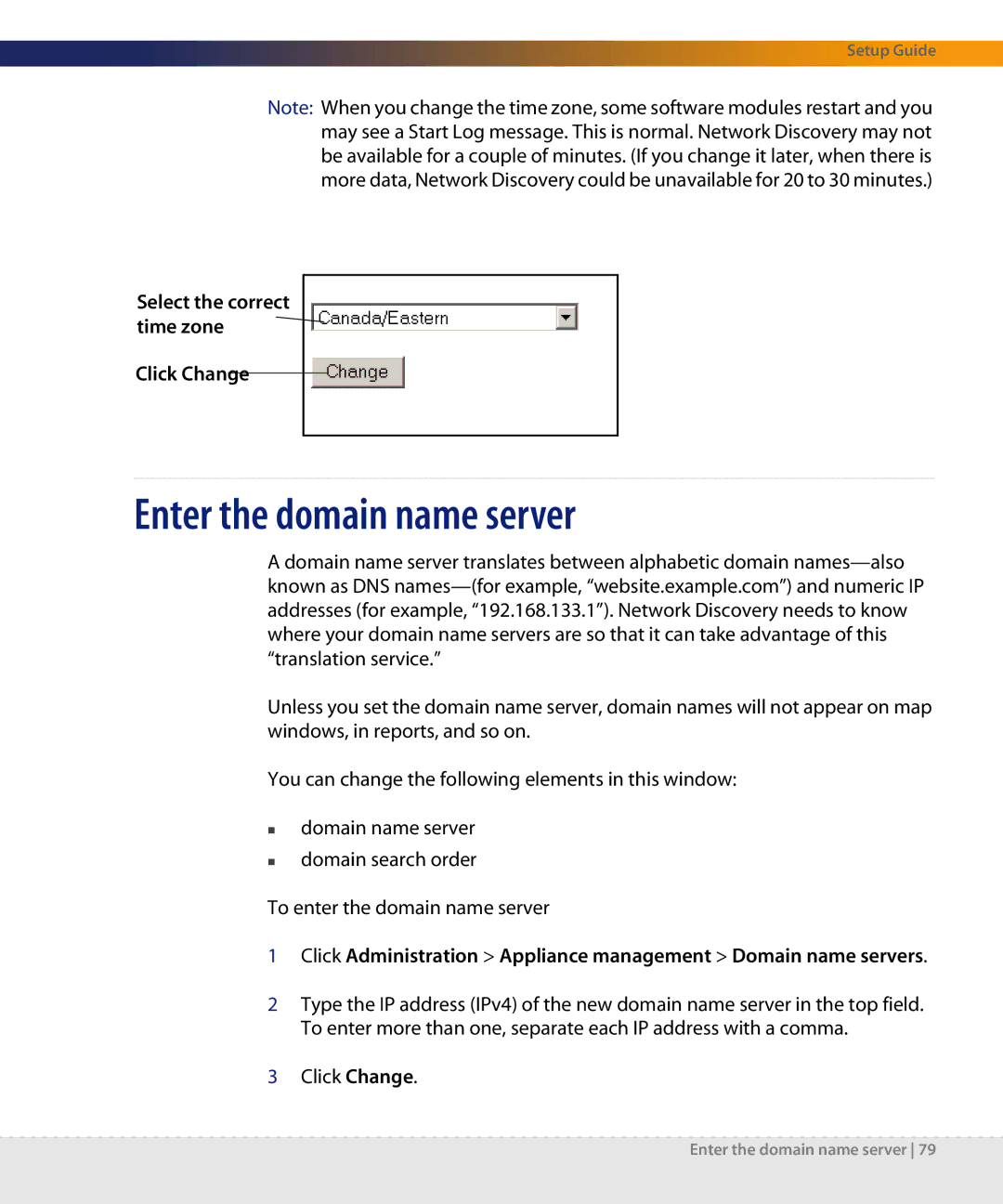 Dell DPND-523-EN12 manual Enter the domain name server 