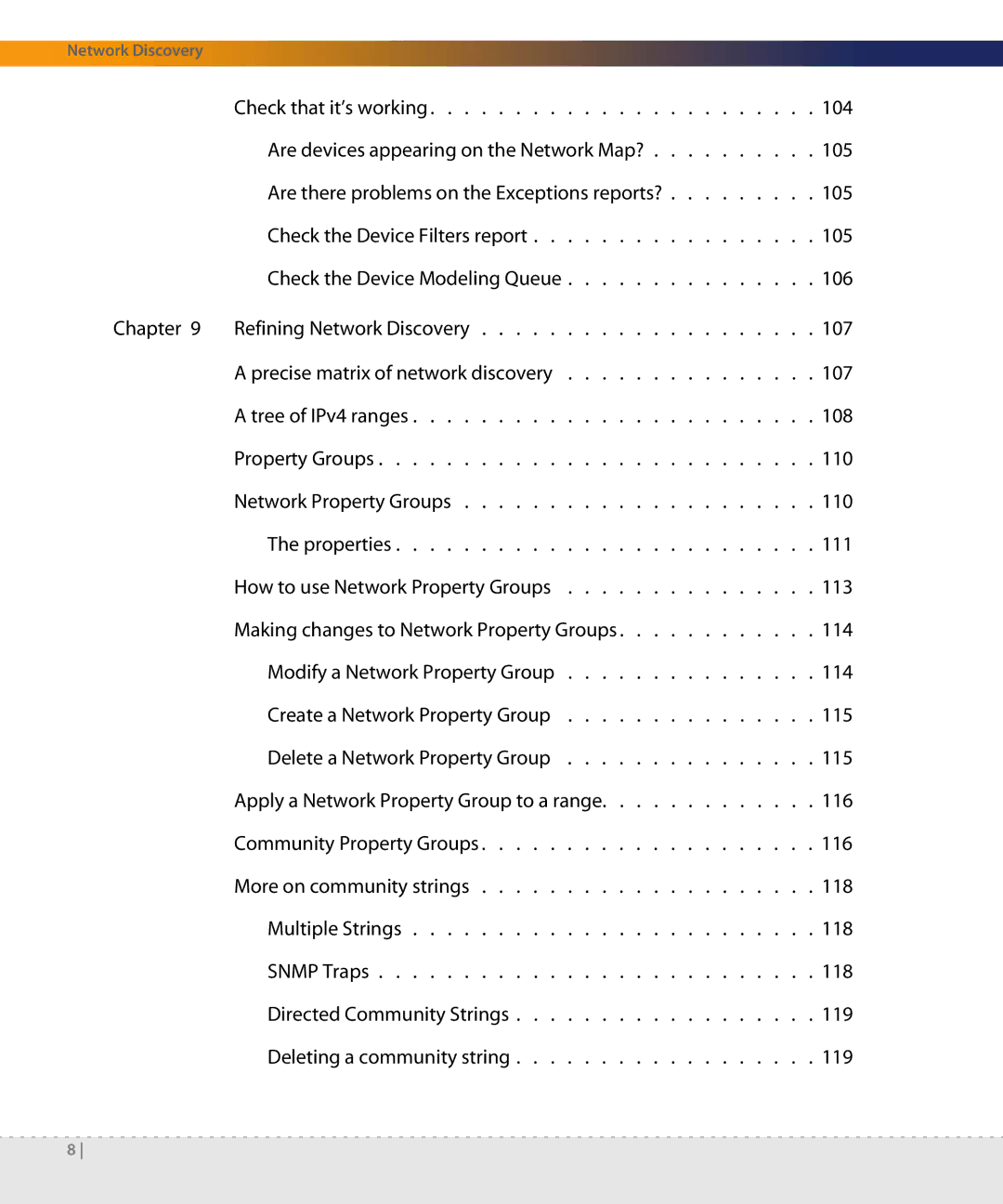 Dell DPND-523-EN12 manual Network Discovery 