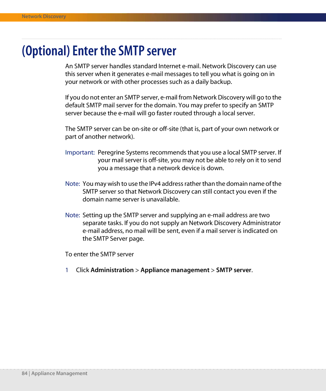 Dell DPND-523-EN12 manual Optional Enter the Smtp server 