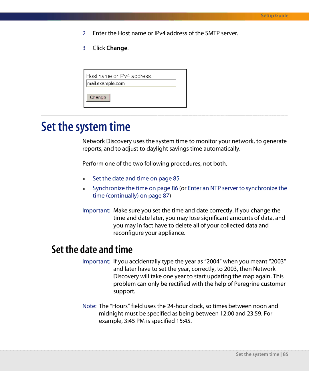 Dell DPND-523-EN12 manual Set the system time, Set the date and time 