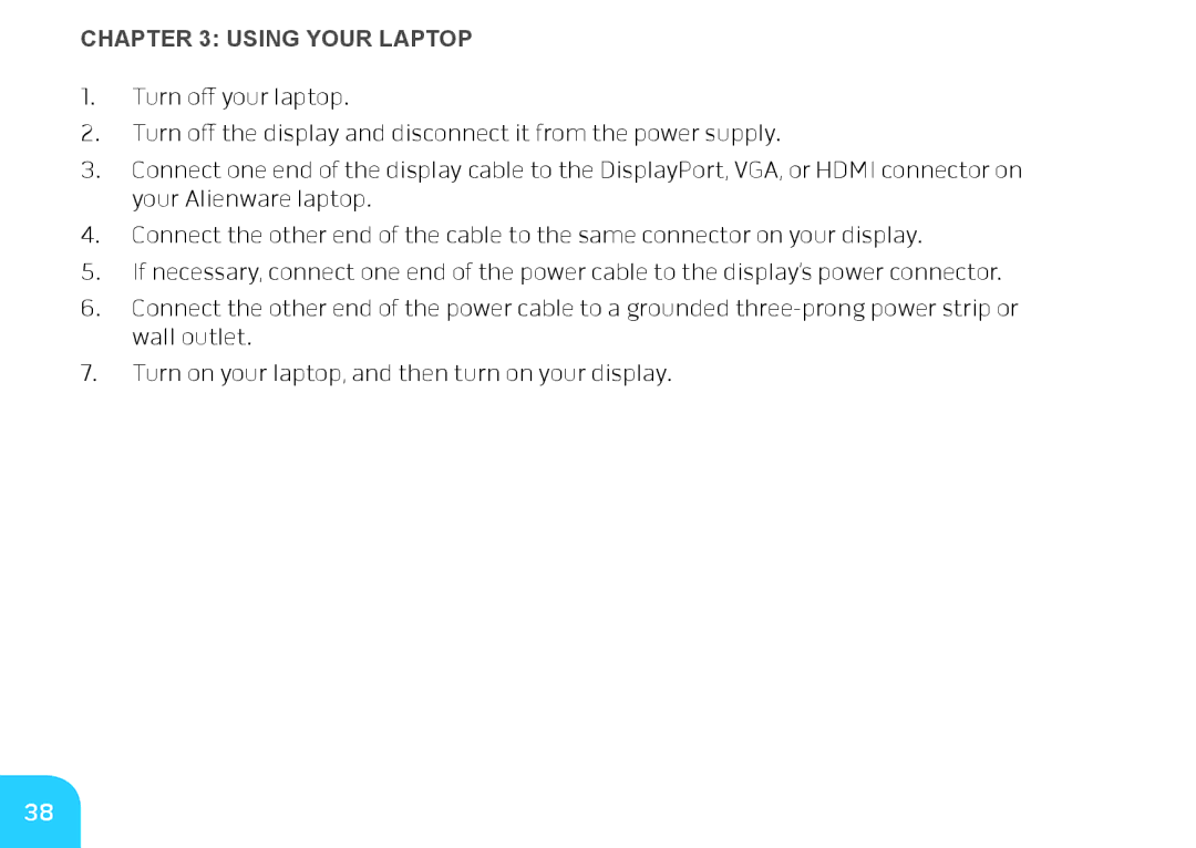 Dell DRF37, P06T manual US﻿ING Your Laptop 