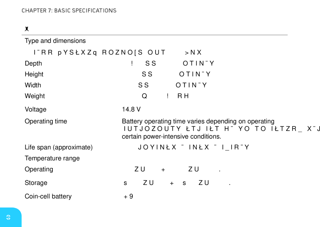 Dell DRF37, P06T manual Bas﻿Ic S﻿Pecifications﻿ 