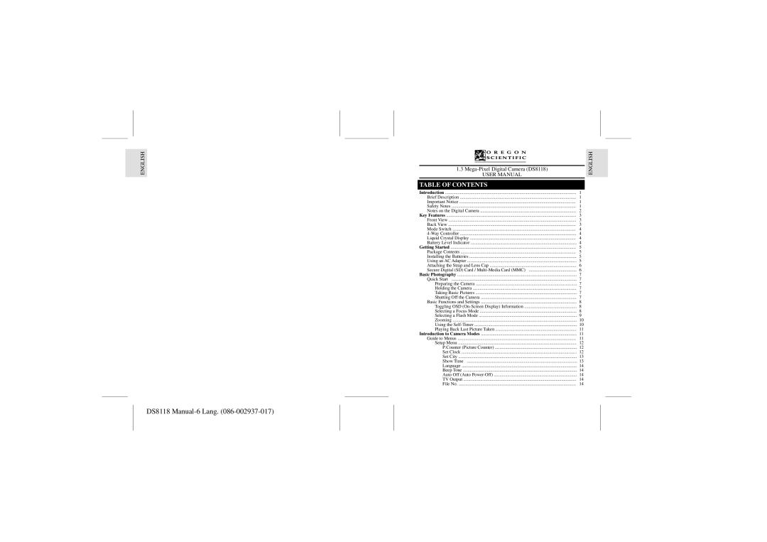 Dell user manual DS8118 Manual-6 Lang, Table of Contents 