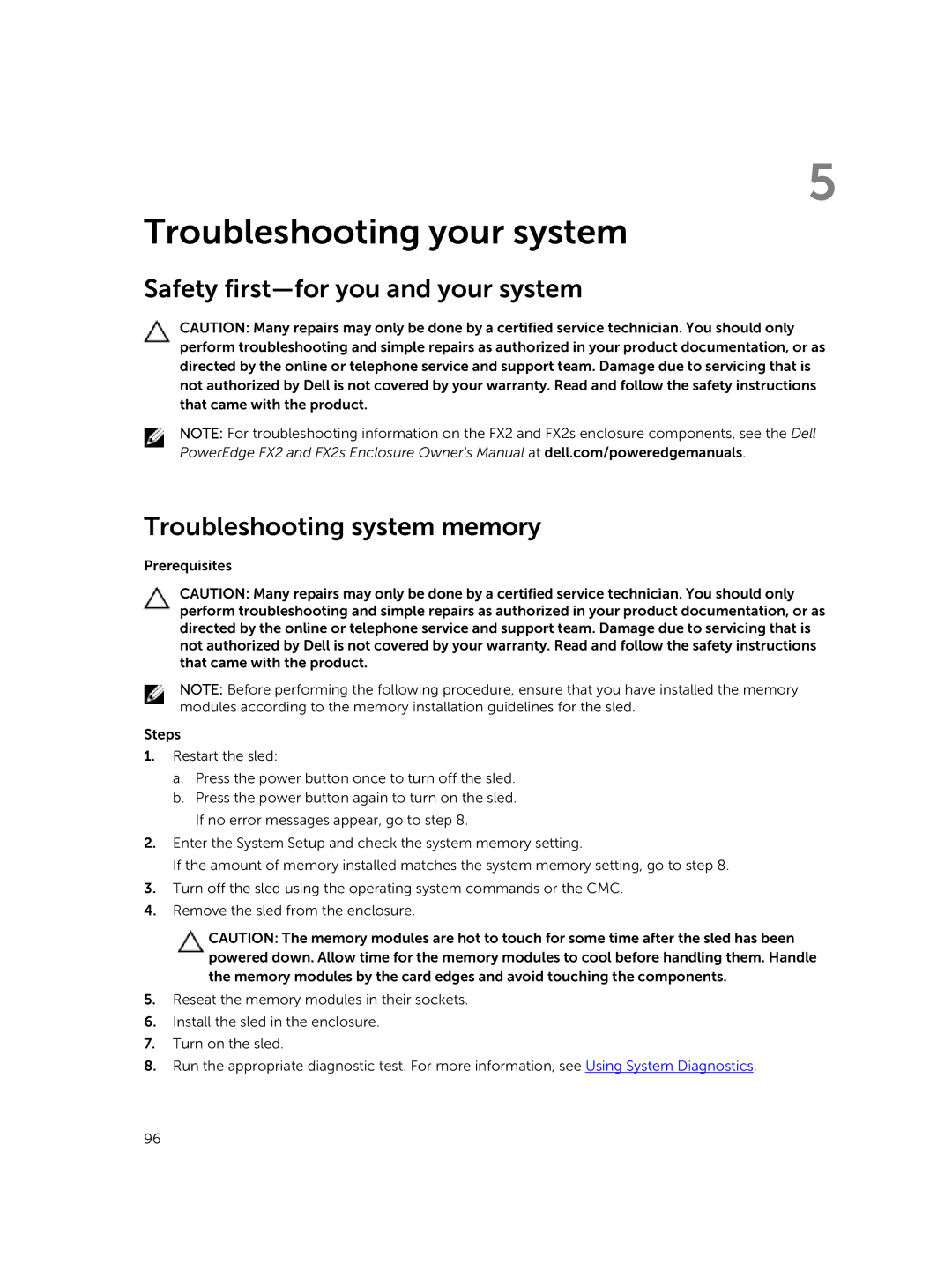 Dell E02B owner manual Troubleshooting your system 