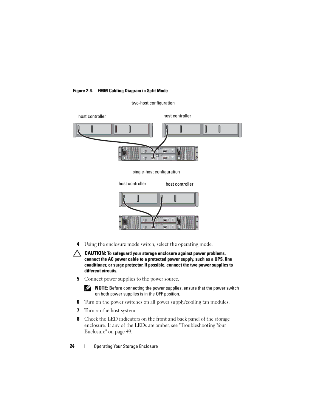 Dell E04J001, E04J Series, E03J001, E03J Series owner manual Host controller 