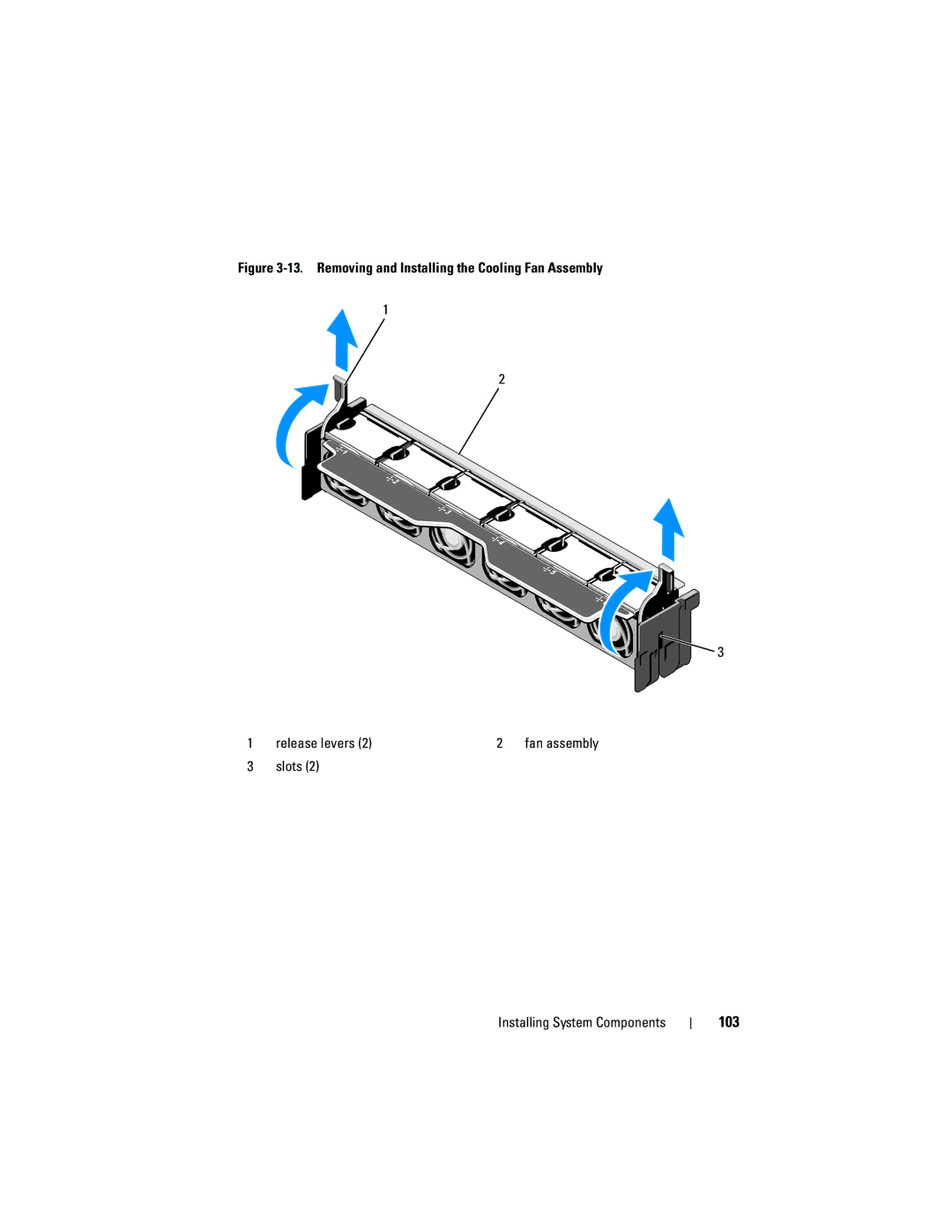 Dell E05S001 owner manual Slots Installing System Components 