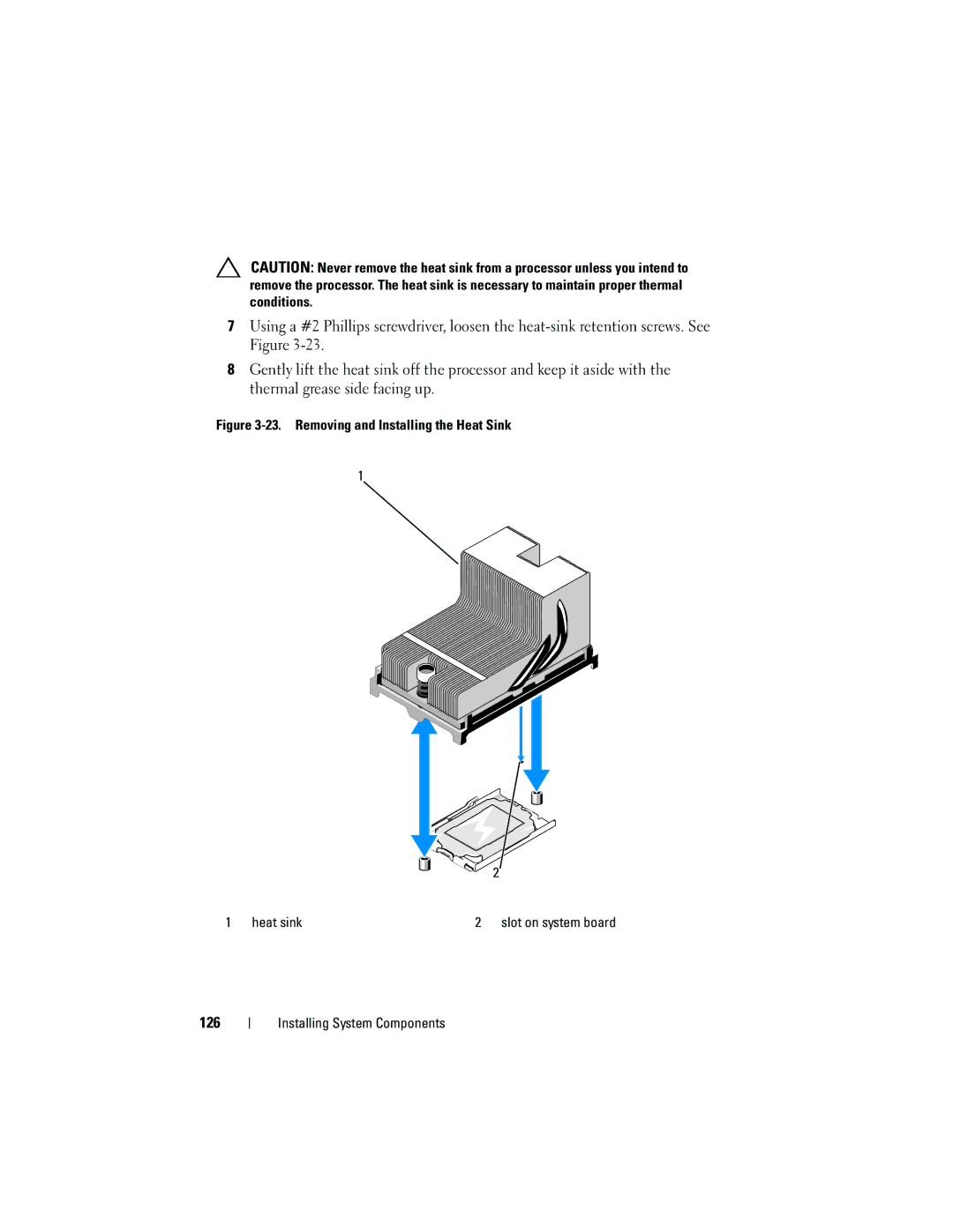 Dell E05S001 owner manual 126 