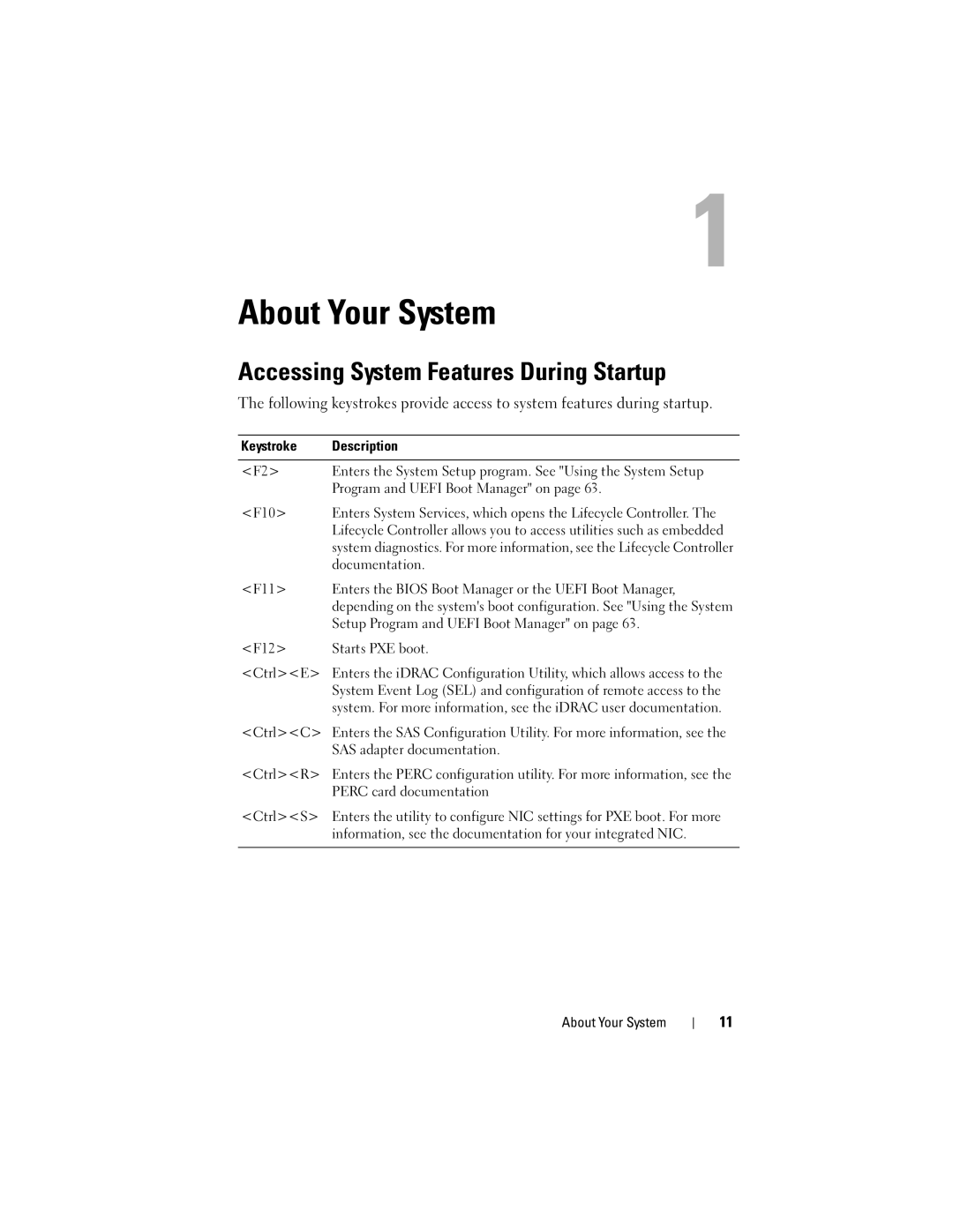 Dell E06S Series, E06S001 owner manual Accessing System Features During Startup 