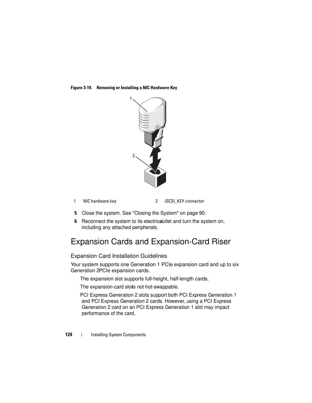 Dell E06S001, E06S Series owner manual Expansion Cards and Expansion-Card Riser, Expansion Card Installation Guidelines 