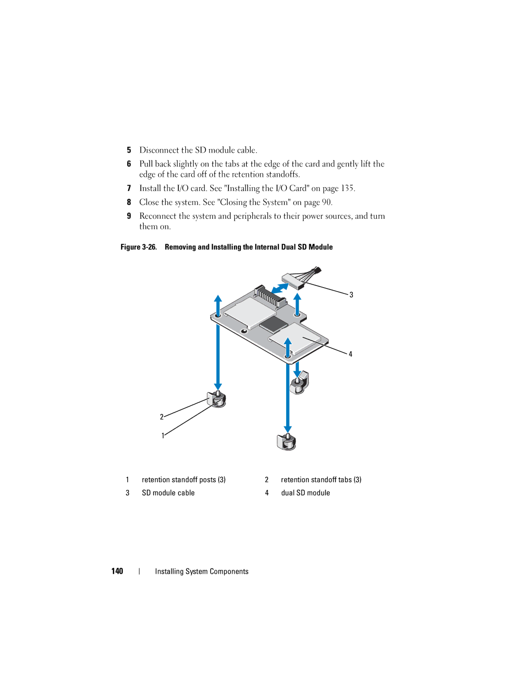 Dell E06S001, E06S Series owner manual SD module cable Dual SD module 