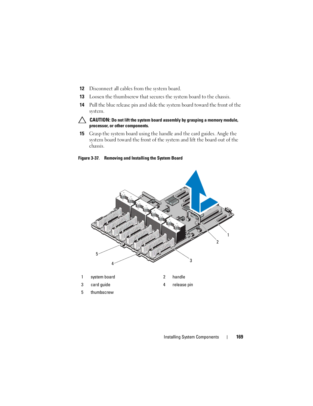 Dell E06S Series, E06S001 owner manual Thumbscrew Installing System Components 