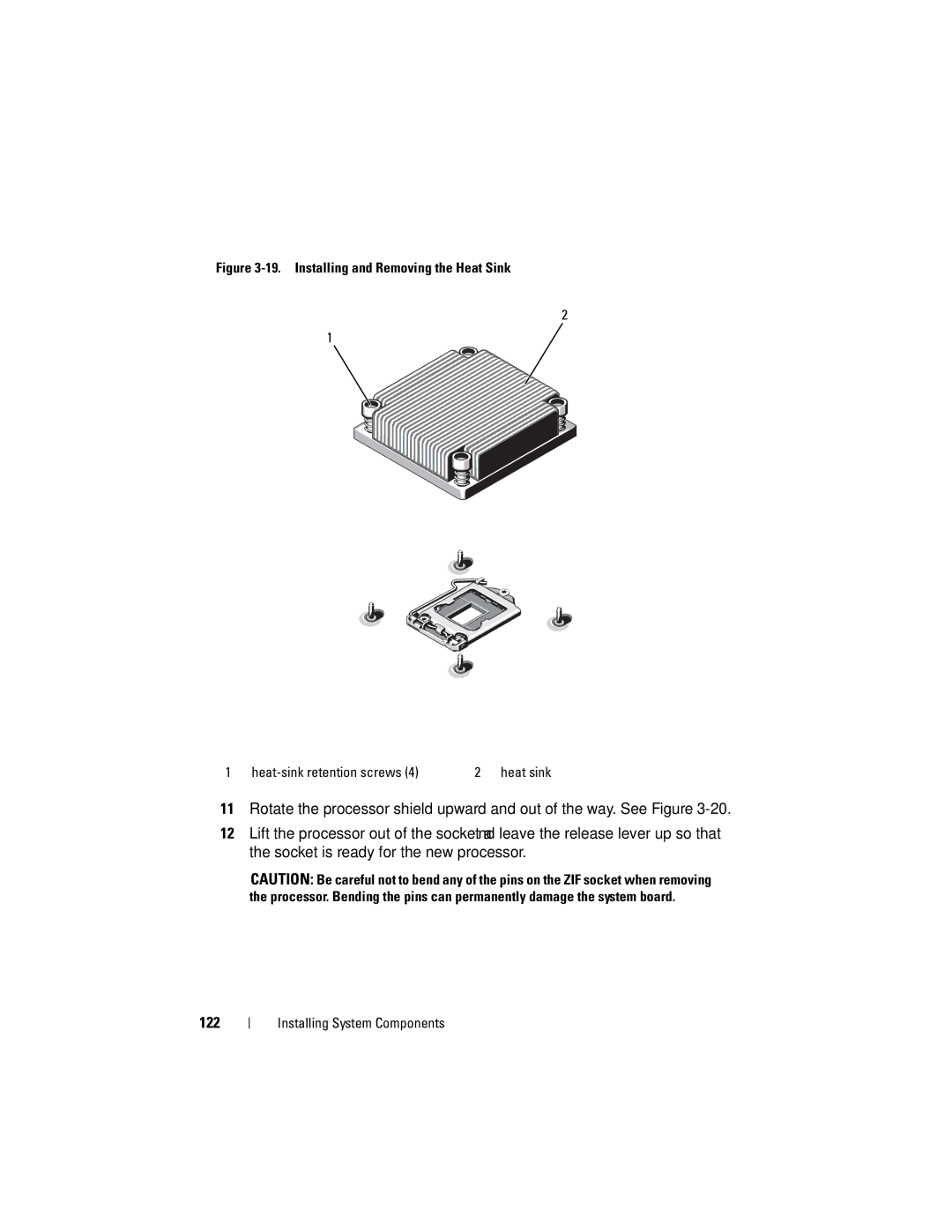 Dell E07S Series, E07S002 owner manual Installing System Components 