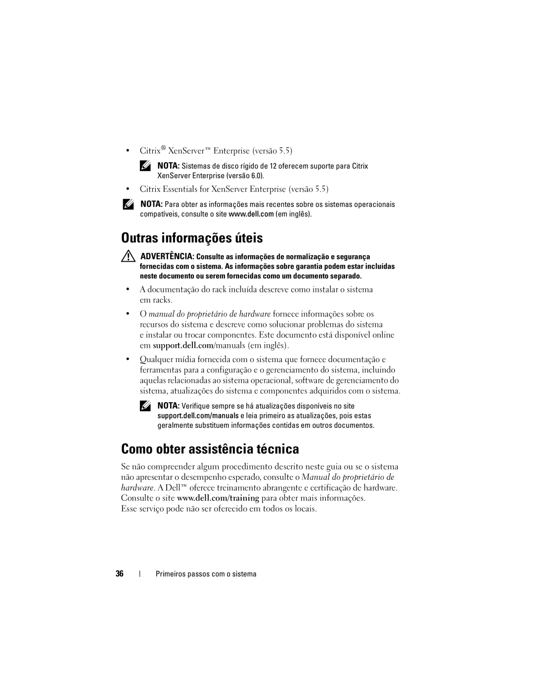 Dell 3YPMN, E13S Series, E12S Series manual Outras informações úteis, Como obter assistência técnica 