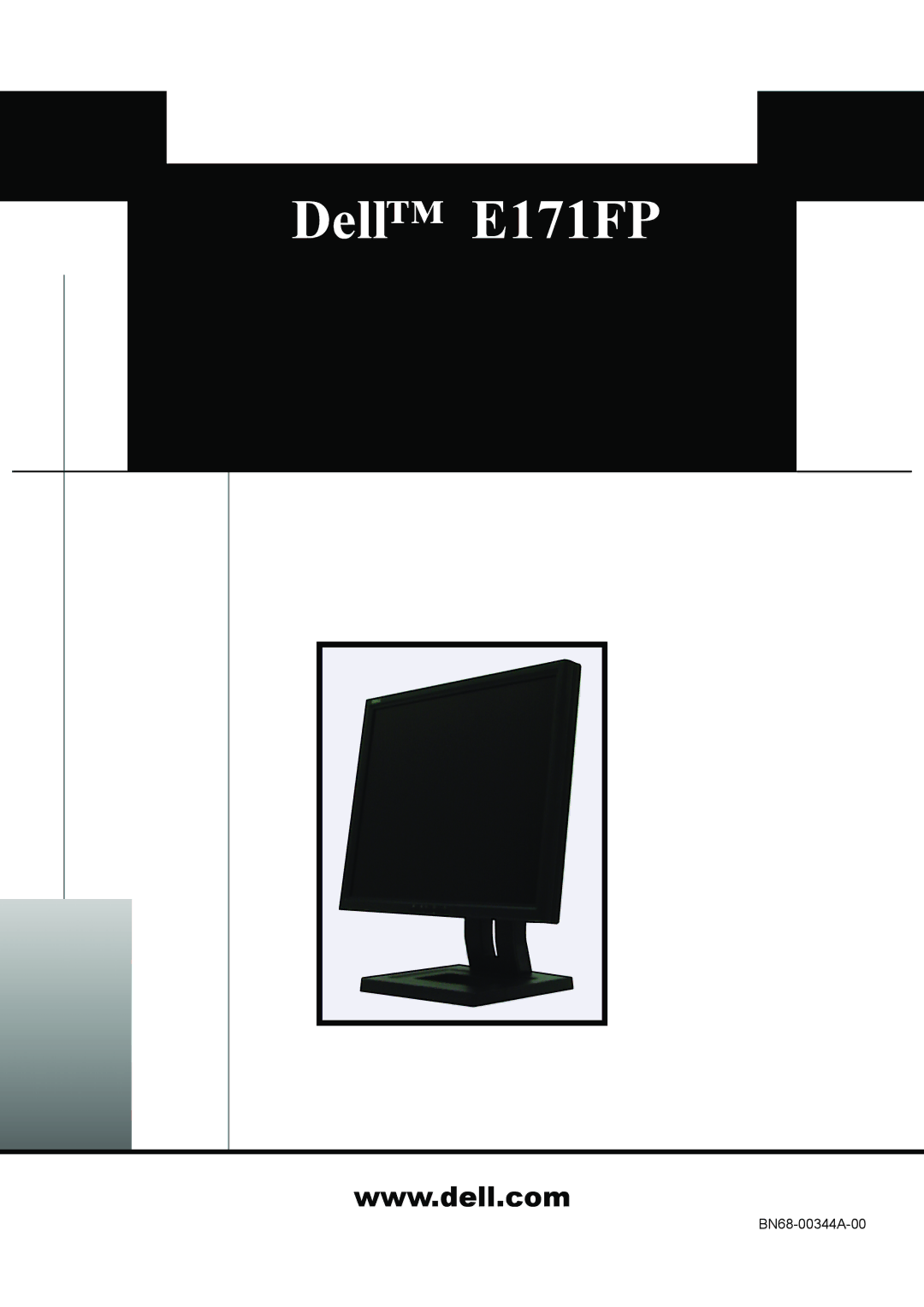 Dell manual Dell E171FP 